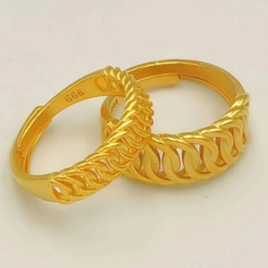 合金戒指 活口麻花老板个性戒指