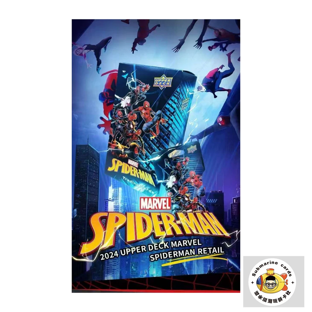 【手雷挂包】2024年UD漫威蜘蛛侠平行宇宙RETAIL收藏卡牌拆卡