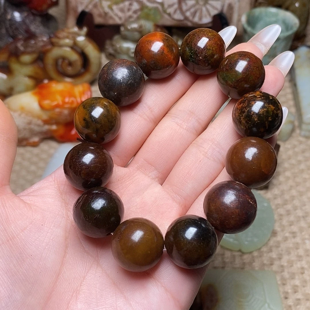 未镶嵌蛇纹石玉颈饰