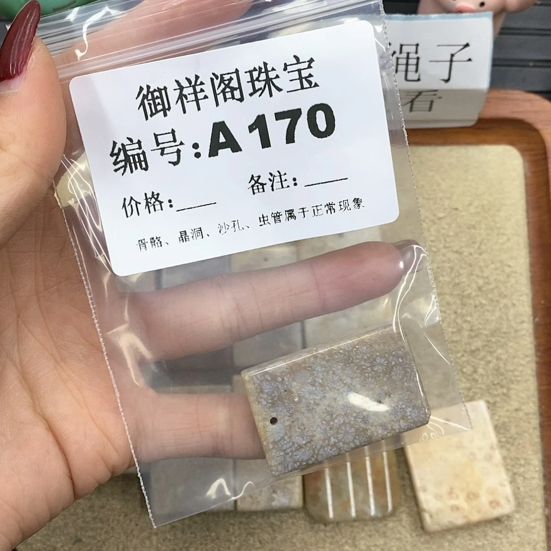 硅化珊瑚（珊瑚玉）A未镶嵌F**d