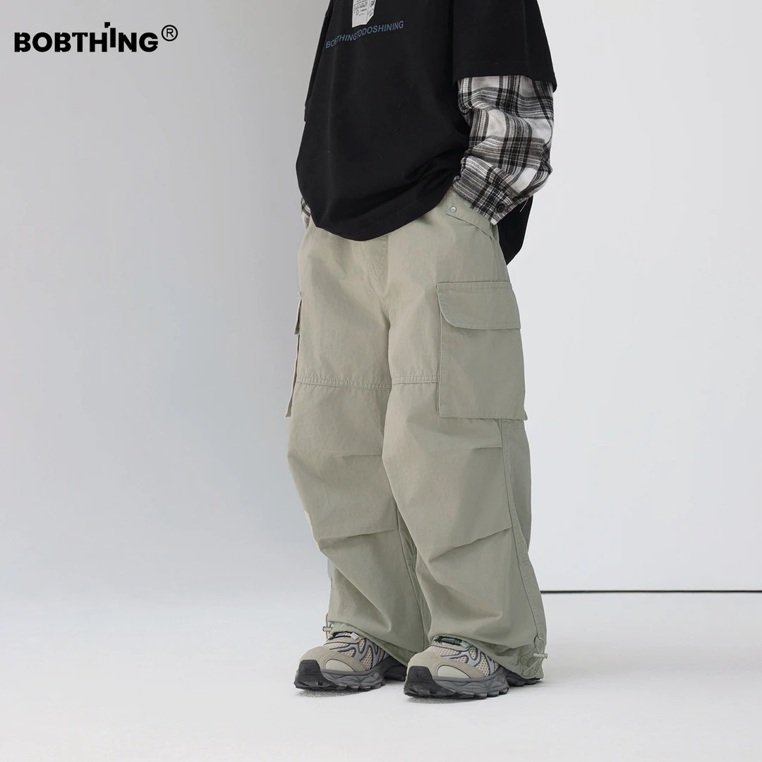 儿童春秋季高品质工装裤直筒裤男童休闲裤宽松长裤潮童装棉布裤子