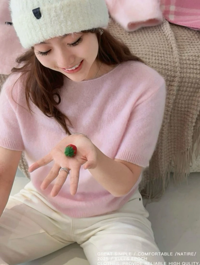 XULI'S EPOCH少女感泡泡袖香风多色针织衫·D2711·冬日限定