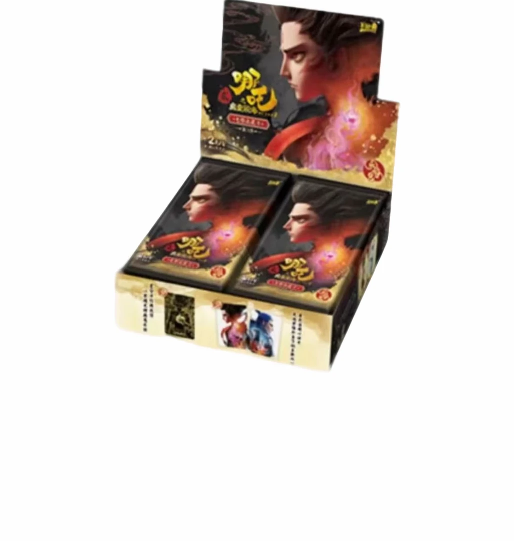 疯狂抓猪【哪吒之魔童闹海灵焰3弹】收藏盲盒卡牌