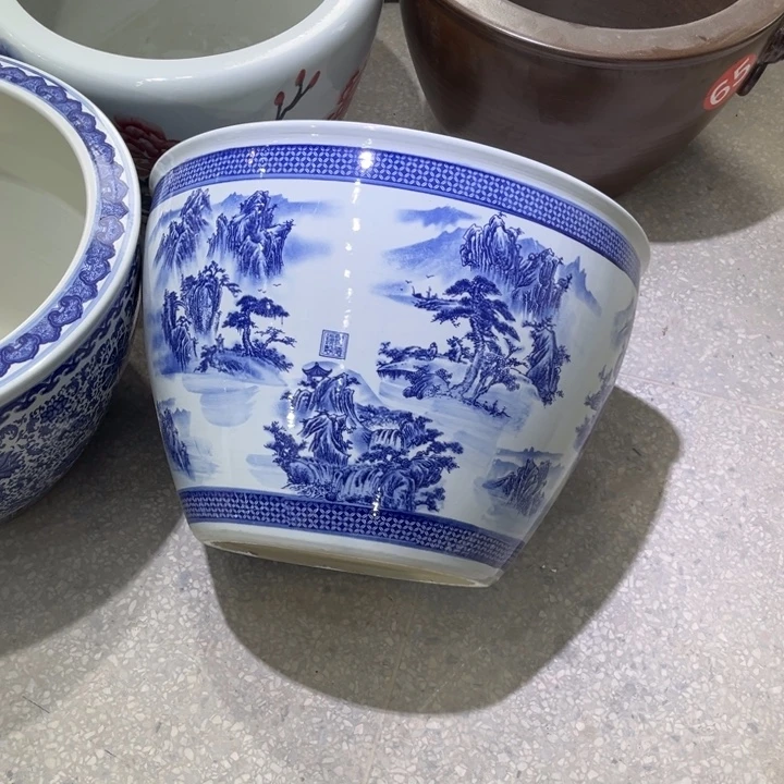 九***菊摆件景德镇陶瓷艺术品