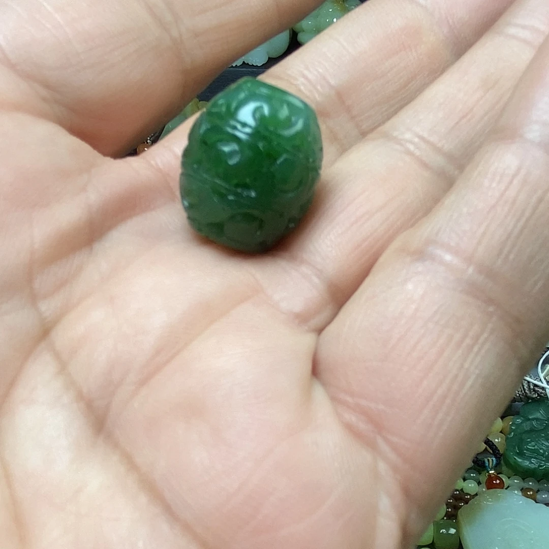 和田玉未镶嵌吊坠(不含链)