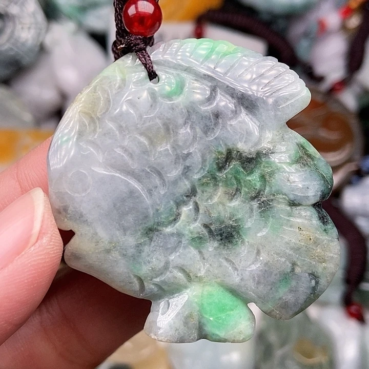 颈饰未镶嵌翡翠翡翠