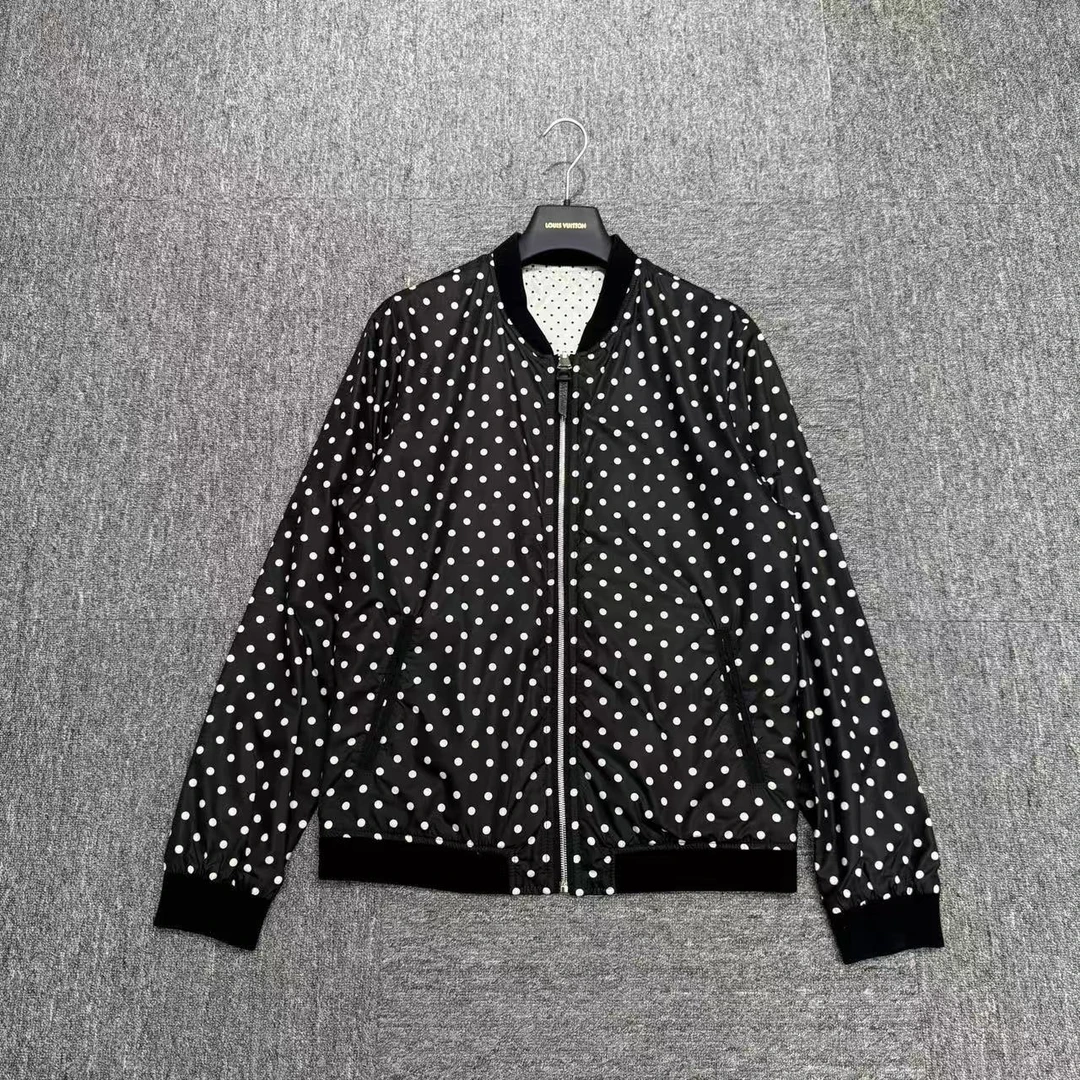 99新 maje DG 波点满印双面穿夹克/48码/19506