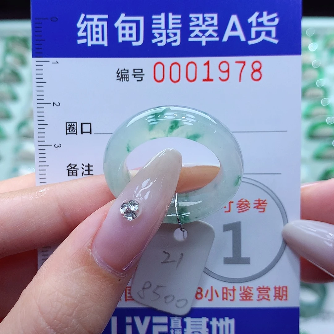 翡翠戒指未镶嵌21号
