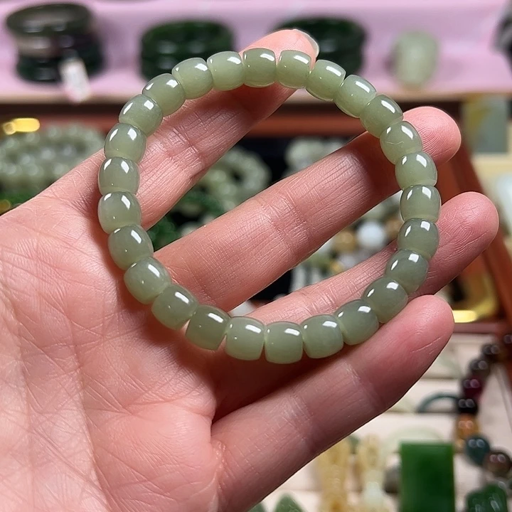 和田玉（糖玉）未镶嵌手链