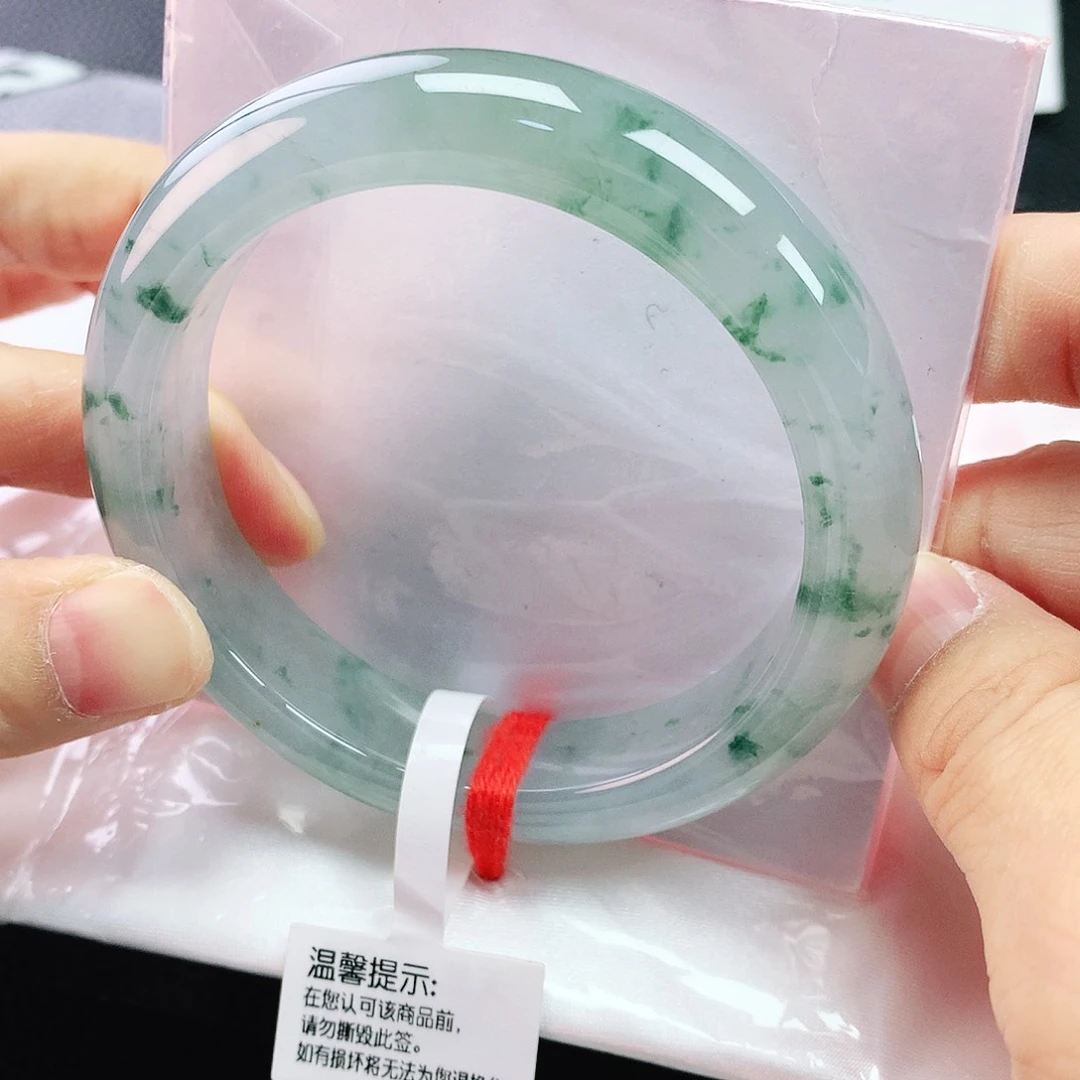 未镶嵌手镯翡翠57圈