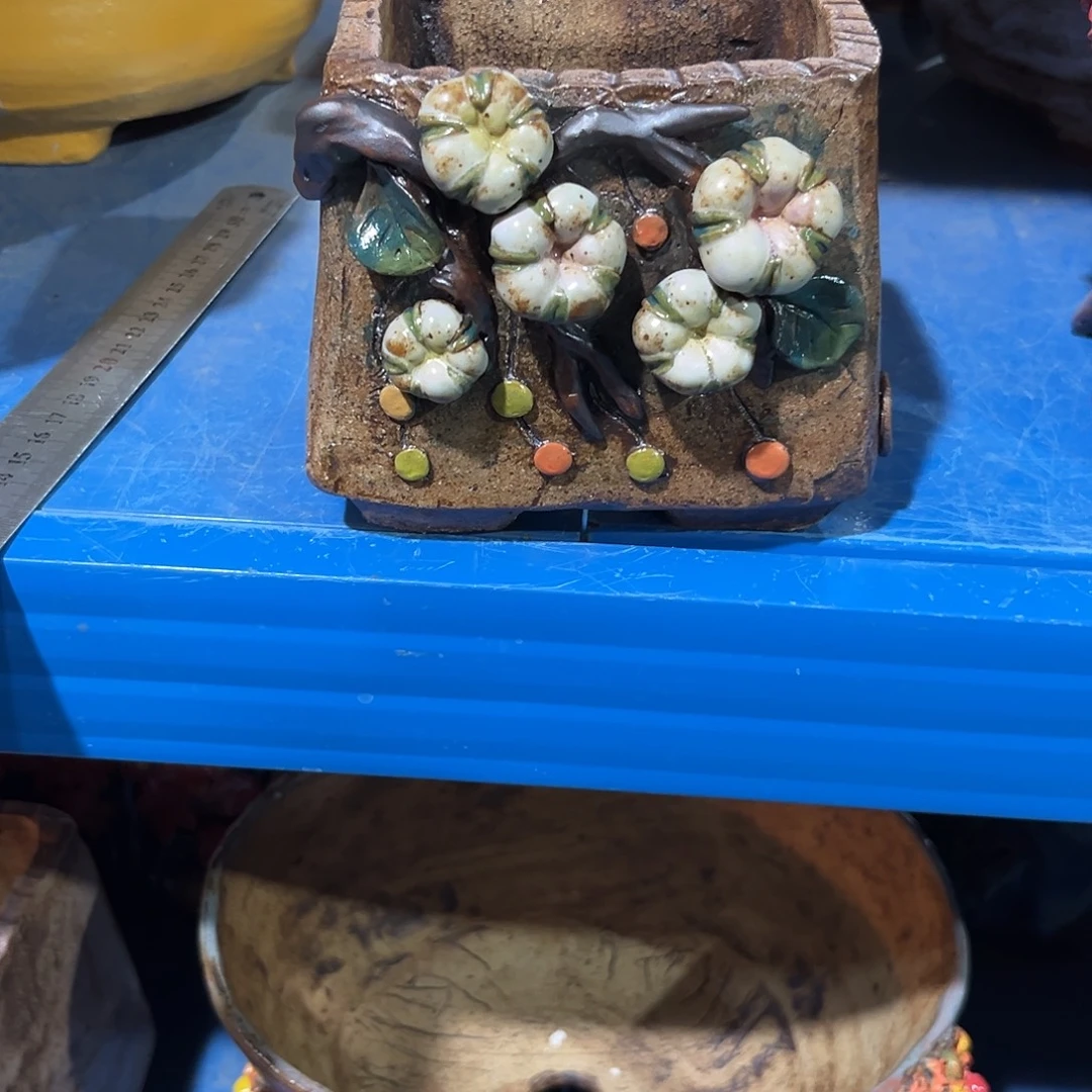 12 号陶然花器手工花盆