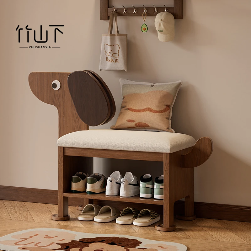 换鞋凳门口可坐网红款家用玄关长条经济型凳子轻奢简约创意穿鞋凳