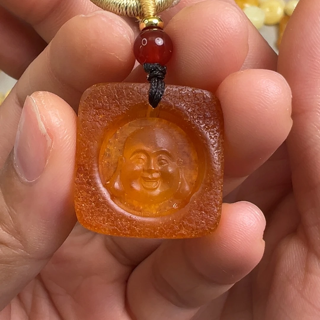 蜜蜡未镶嵌裸石琥珀