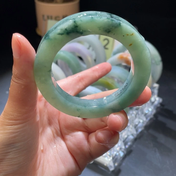 定制翡翠翡翠手镯未镶嵌