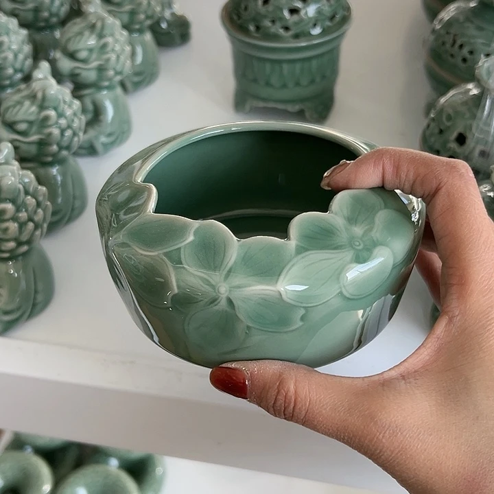 小米茶器龙泉青瓷