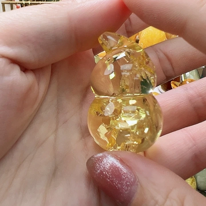 琥珀未镶嵌珠宝奇石