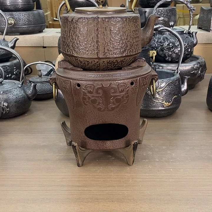 瑞兽碳炉+布丁铁壶1200毫升