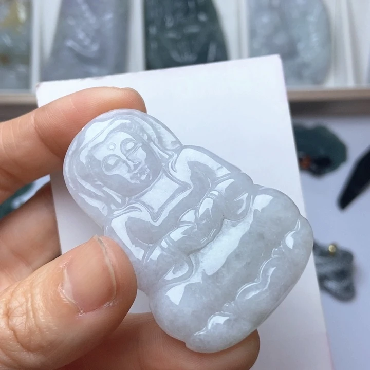 翡翠未镶嵌挂件翡翠