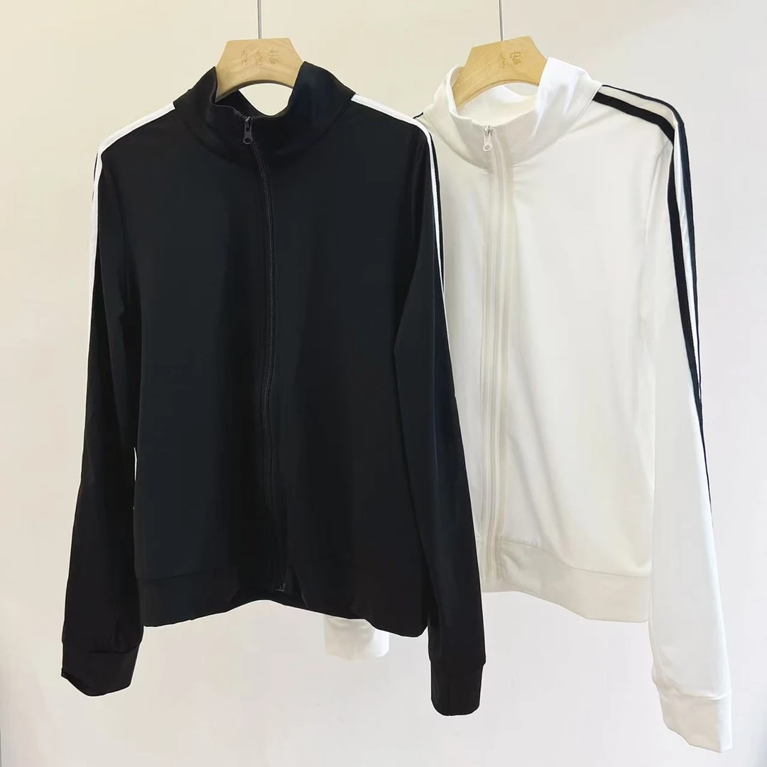 【秀秀新品8】侧条立领夏季轻薄冰凉长袖防晒外套休闲