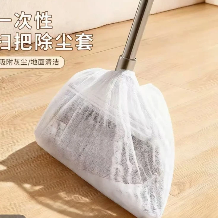 一次性扫把除尘套地面毛发清洁去污罩缝灰尘吸附打扫工具无纺布扫