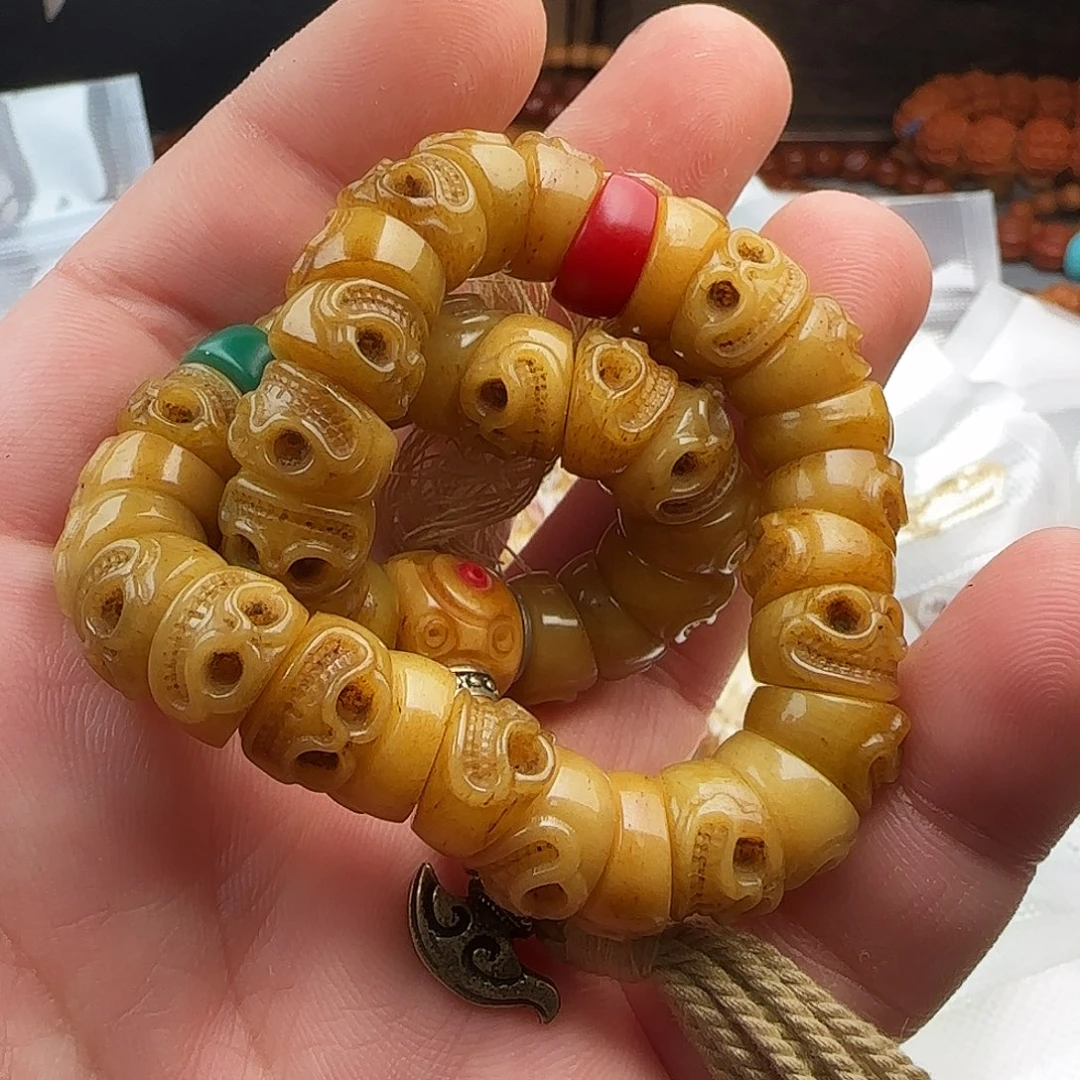 白玉菩提吊坠24/护住尸陀林