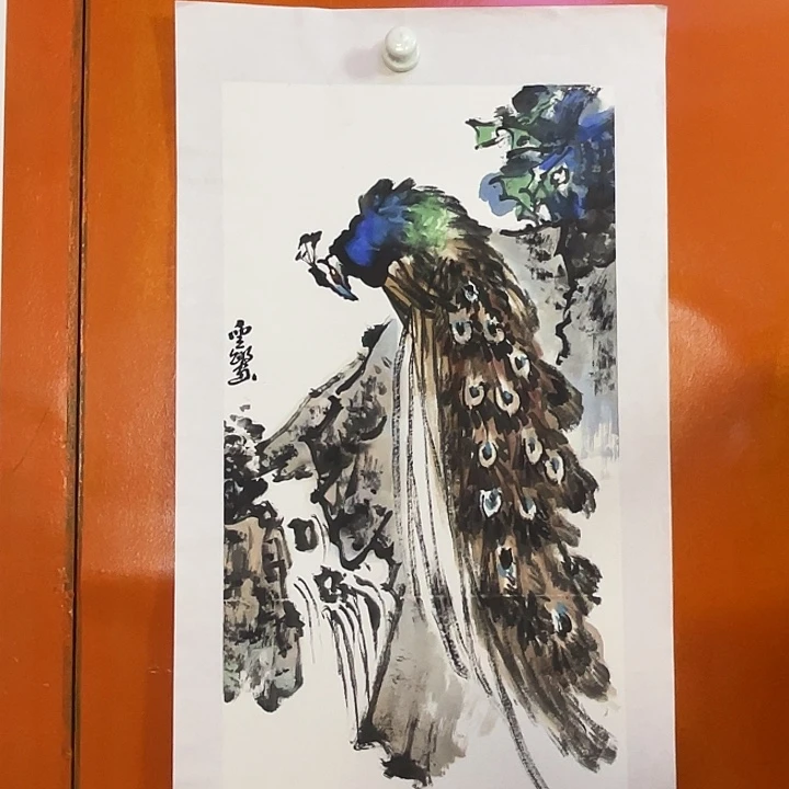 国画张圣敏先生纯手绘作品