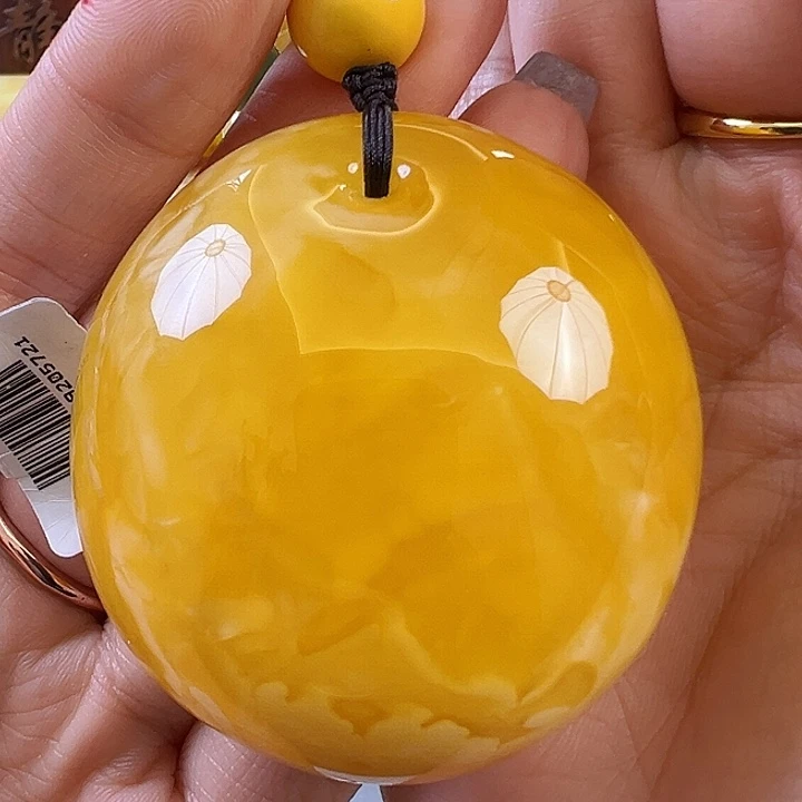 蜜蜡颈饰未镶嵌新***爱蜜蜡