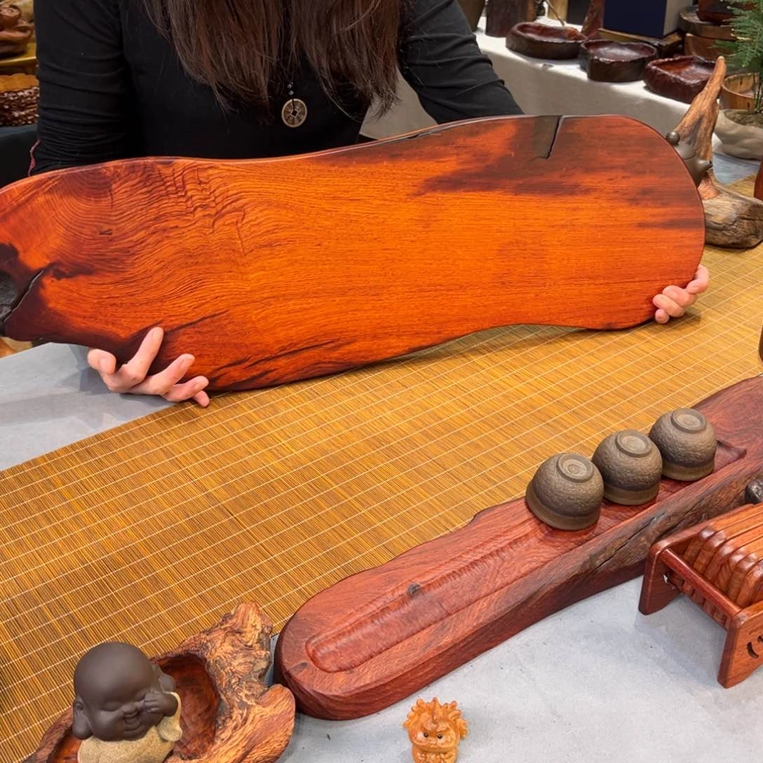 老挝红酸枝干泡盘