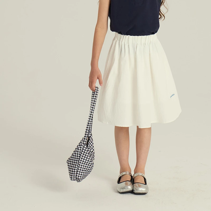 【现货】断码清女童百搭公主甜美半身裙女童中长款半身裙25C076