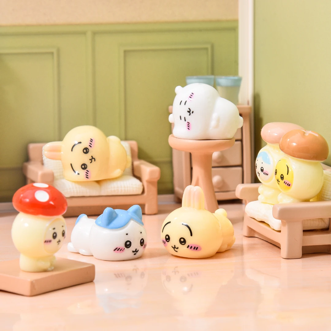 【许愿&相同+1】可爱吉伊卡哇宅家变装系列创意解压创意手工小摆件