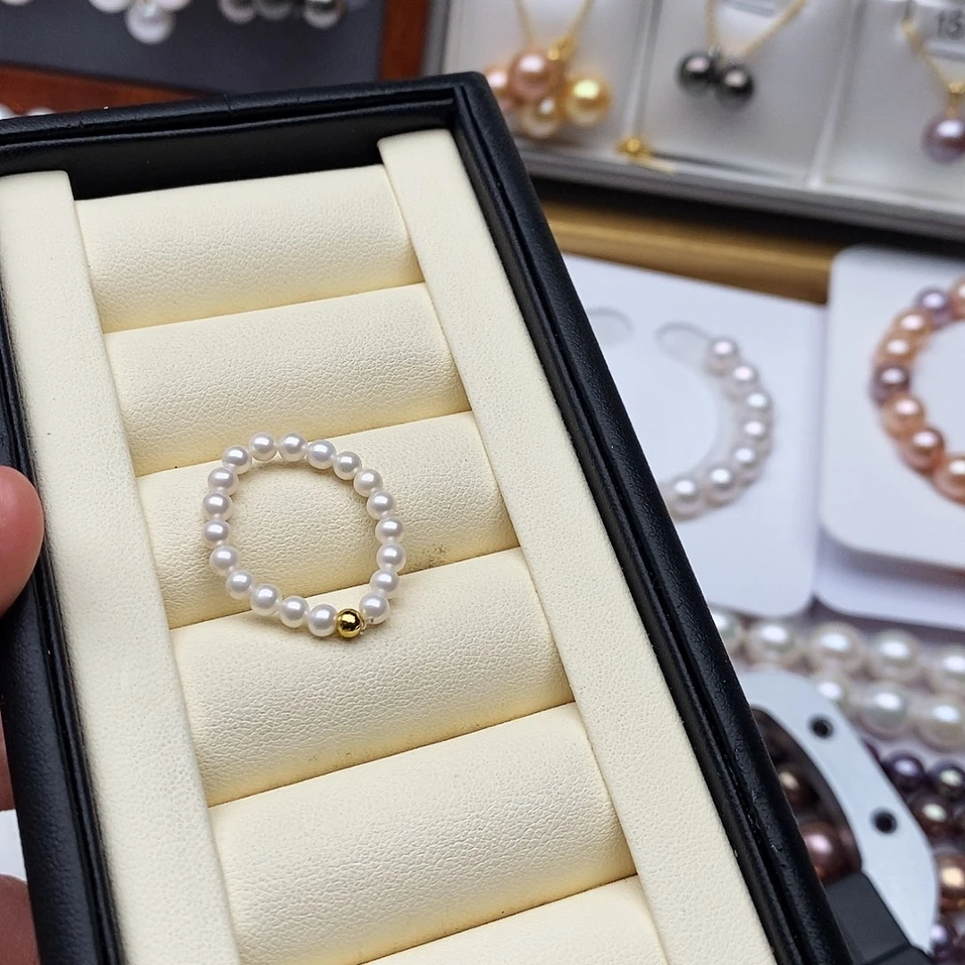 淡水珍珠合金颈饰