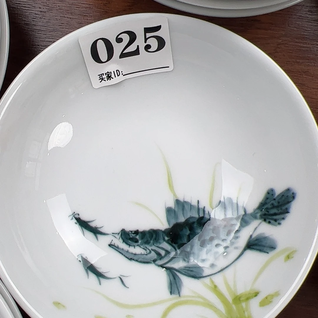 瓷片景德镇陶瓷手工手绘制作