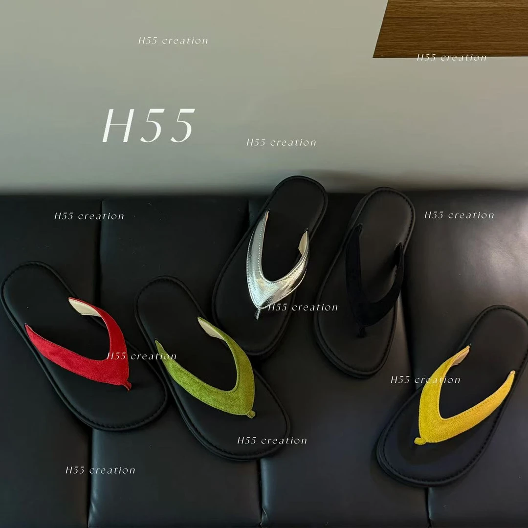 【马哥同款】H55-人手一双的夏日极简色彩感小凉拖22-2616