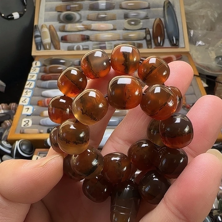 玛瑙/玉髓未镶嵌手串