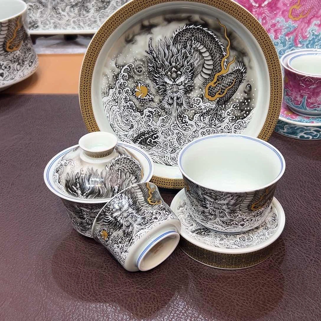 盖碗景德镇陶瓷艺术