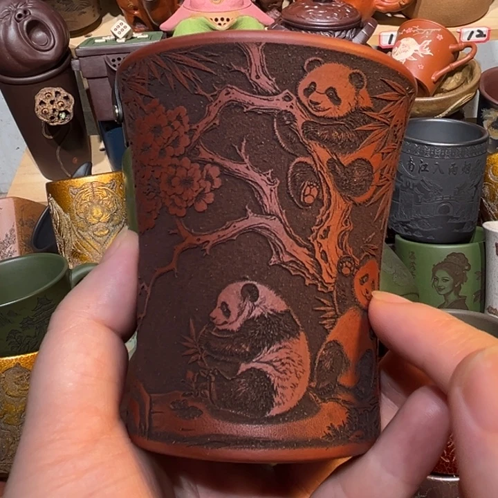 茶杯紫砂宜兴紫砂主人杯