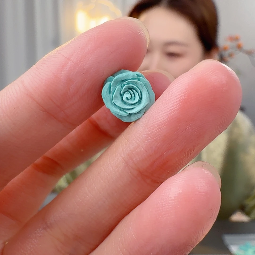 绿松石未镶嵌珠宝半成品