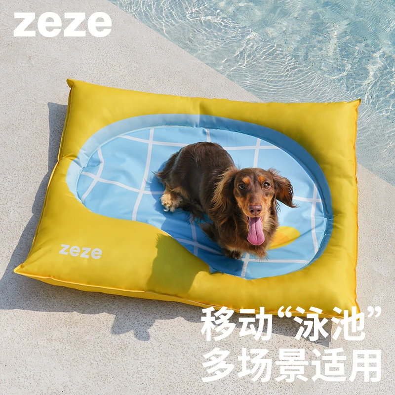 zeze夏季宠物冰窝狗狗凉垫猫咪凉垫夏天降温凉感耐咬睡垫猫凉垫子