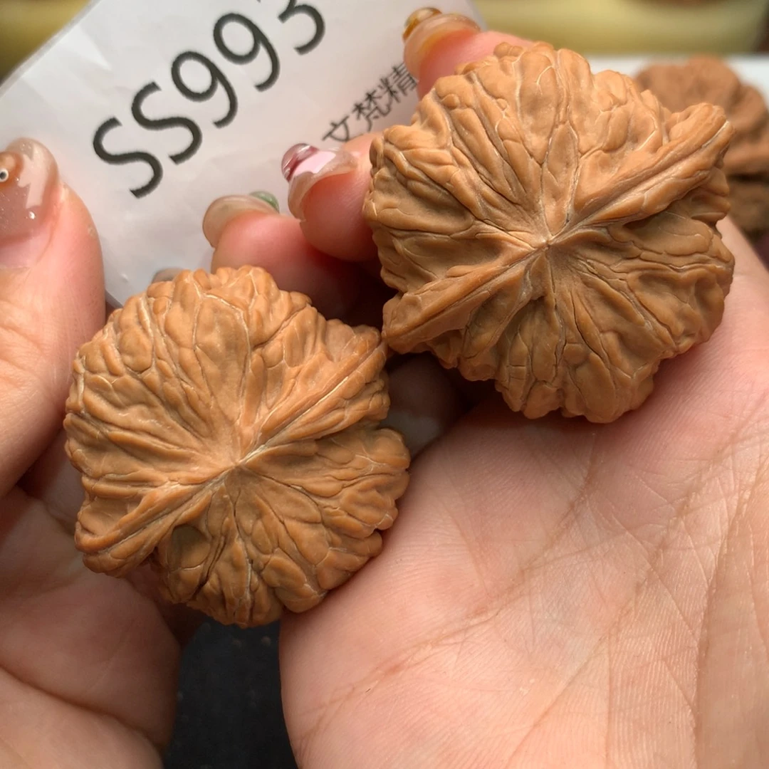 文玩核桃把件全品磨盘43