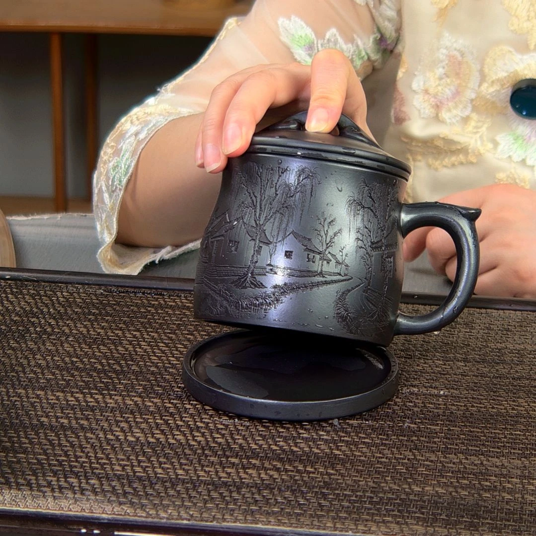 【闪购商品】茶杯紫砂高货放漏