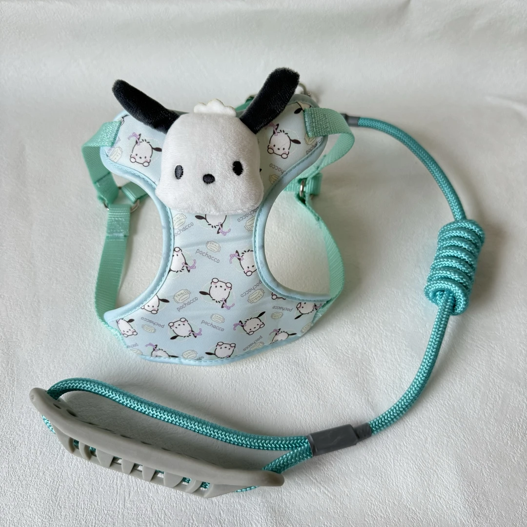 创意可爱狗狗宠物牵引绳猫咪胸包背饰品小型犬外出胸背带遛狗绳子