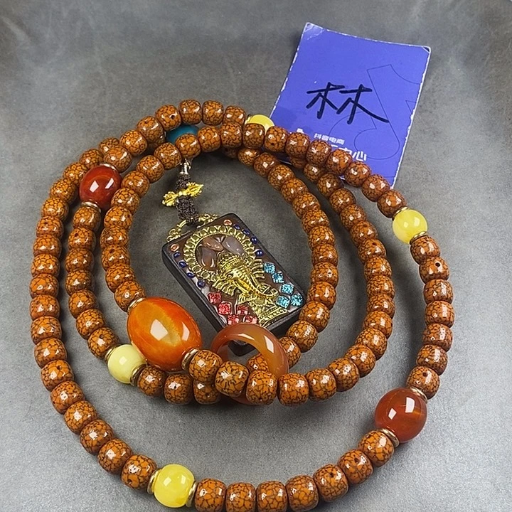 星月菩提吊坠菩提