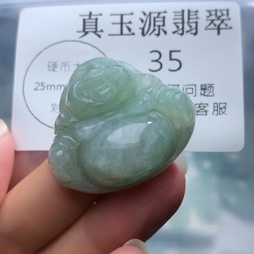 翡翠未镶嵌颈饰35