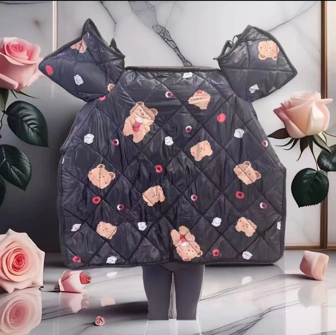 冬季电动车挡风被加绒加厚保暖四季全包式加大防风被【花型混发】