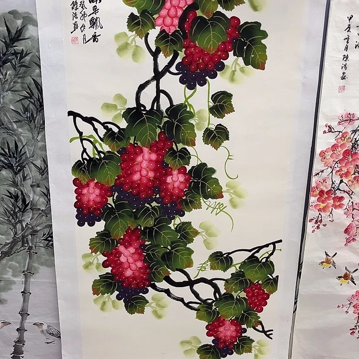 国画一二三一二三两