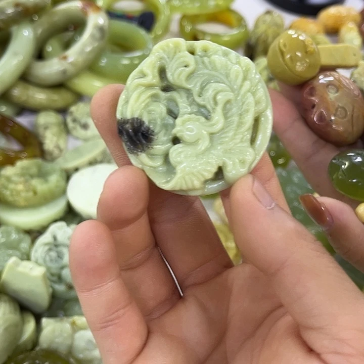 蛇纹石玉合金手镯