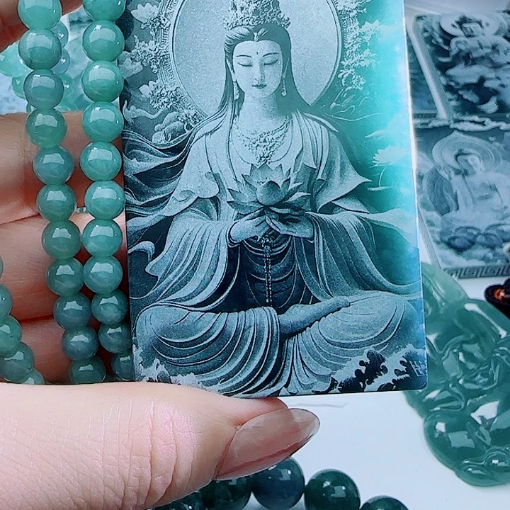 翡翠未镶嵌颈饰1468998654