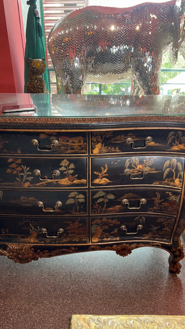 【本尼家】桃花芯木玄关柜180*55*93cm