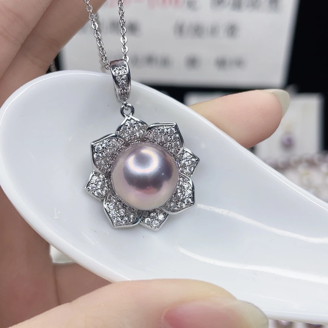 淡水珍珠合金吊坠(赠链)