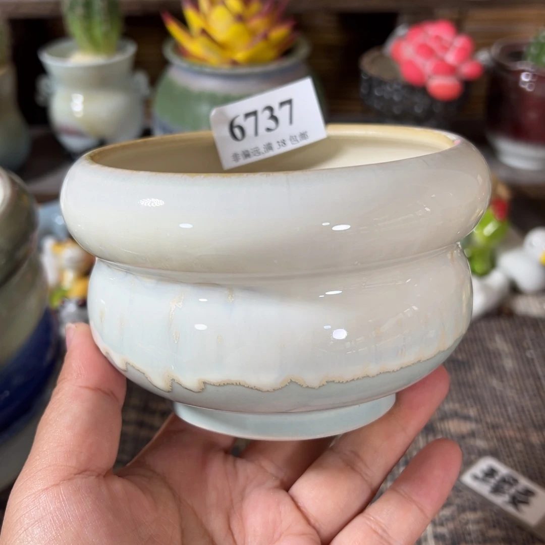 口9 手工花盆满30包邮